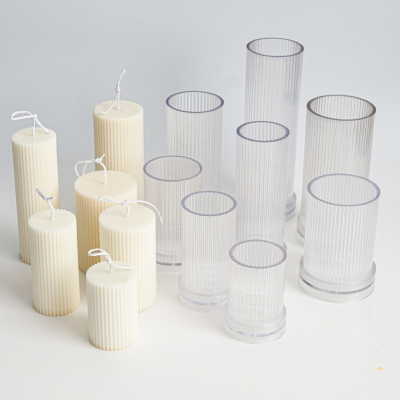 Candle Making Kits - New DIY Pinstripe Round Fine Tooth