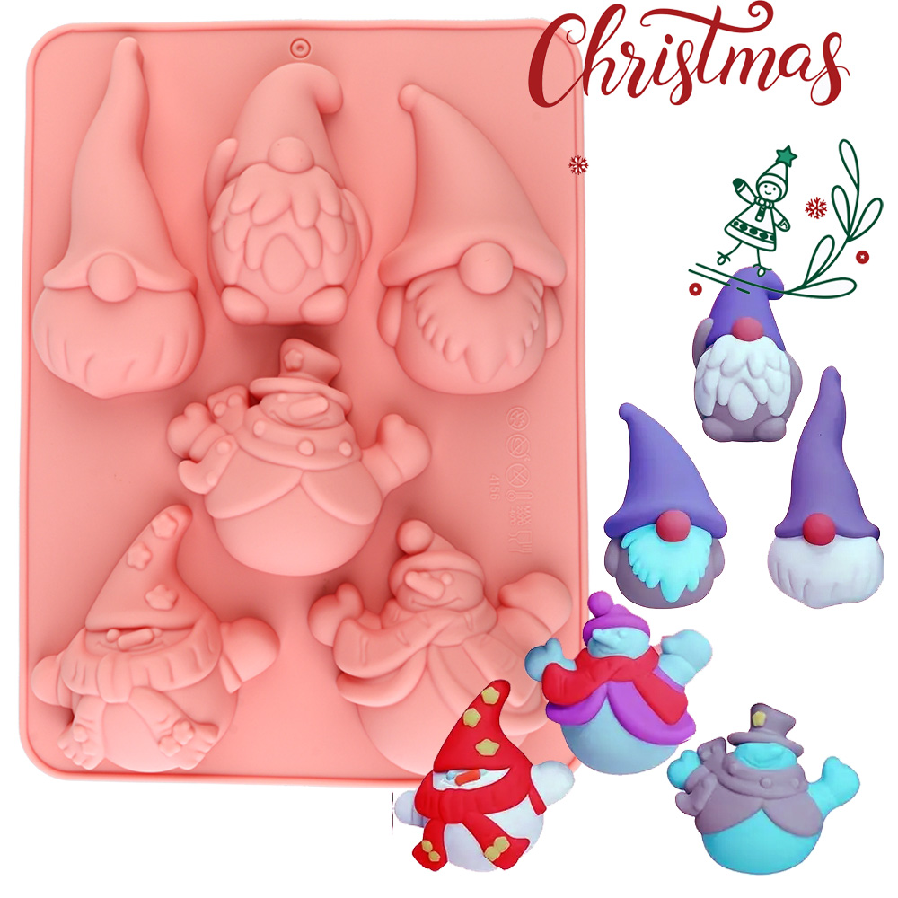 6-Cavity Christmas Gnome Cake  - Candle Making Tutorial review and price
