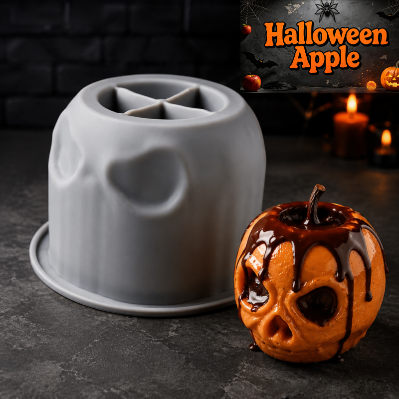 Halloween skull apple silicone - Candle Making Jug review and price