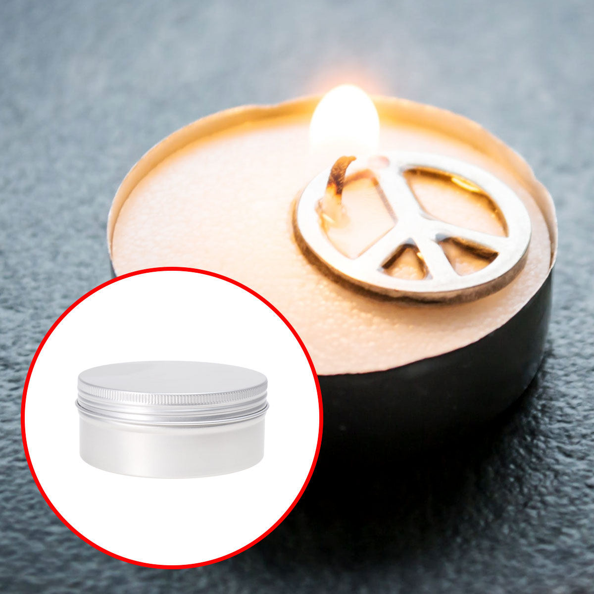 10Pcs Threaded Aluminum Tin Bo - Tin Container Lid review and price