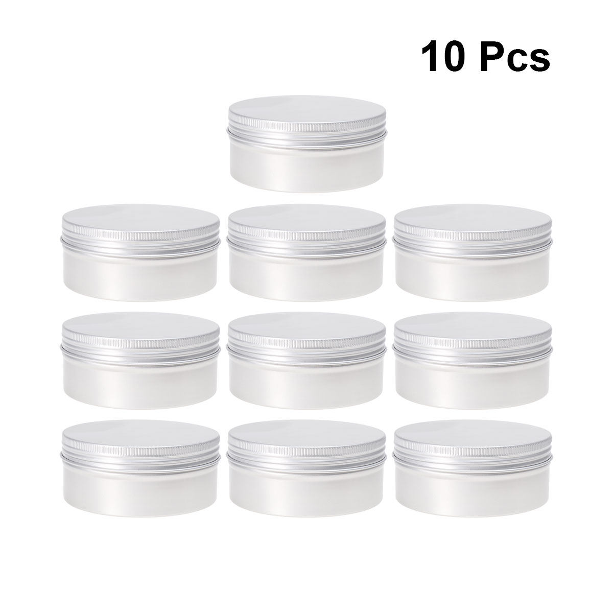 10Pcs Threaded Aluminum Tin Bo - Tin Container Lid review and price