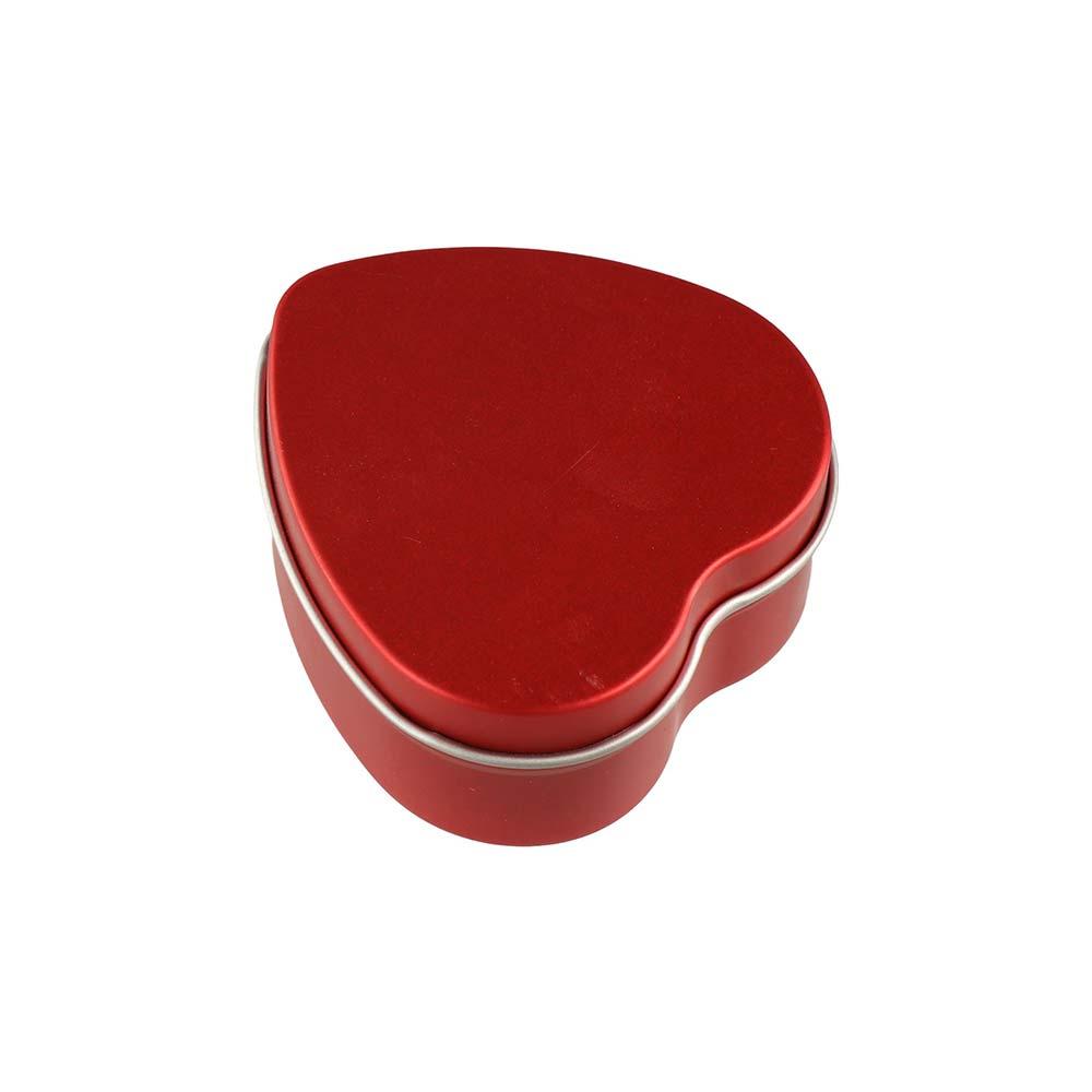 Creative Tinplate Heart Shape  - Candle Making Jars With Lids review and price