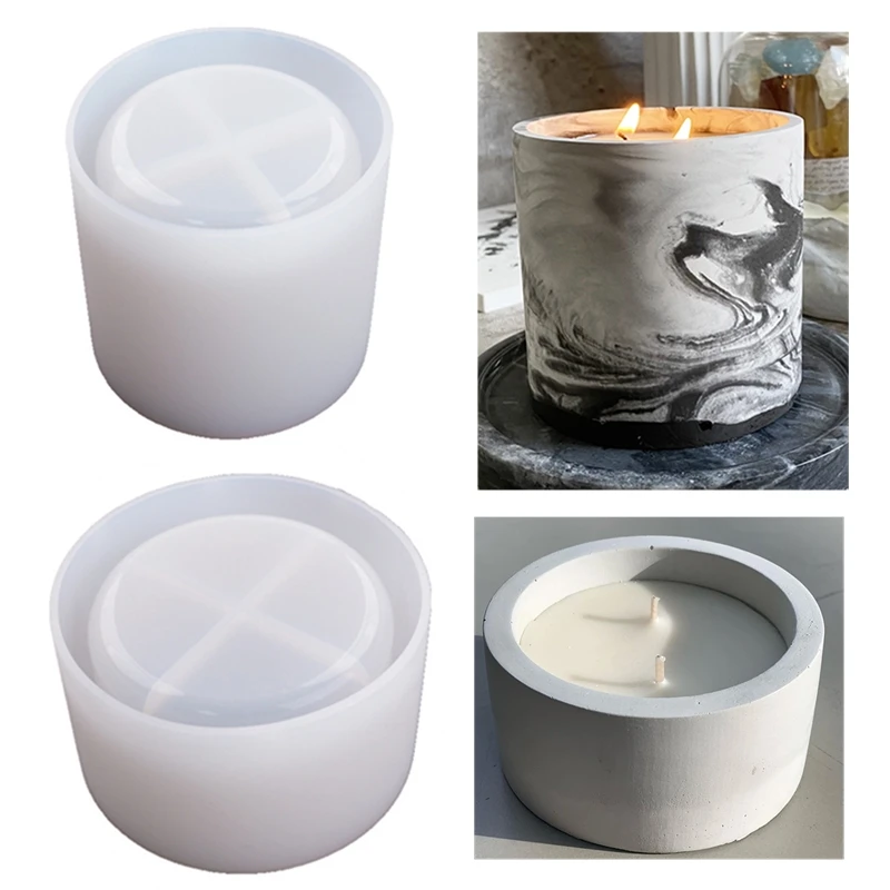 3 Sizes Round Cement Concrete  - Candle Making Jug review and price